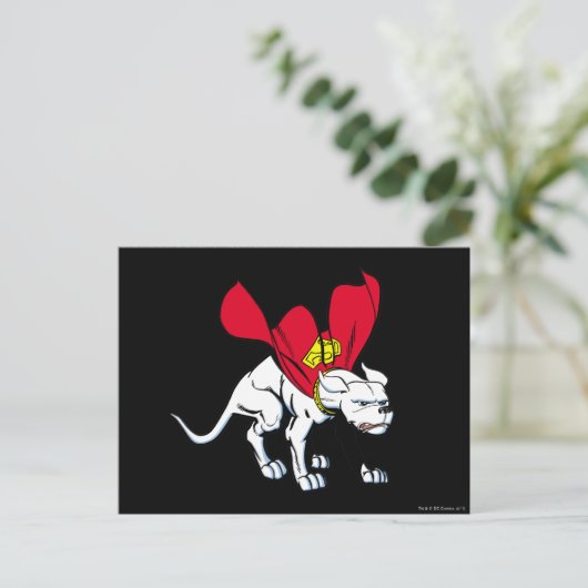 Het Gegrom van Krypto Briefkaart (Staand voorkant)