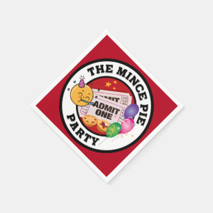 Het gehakt taartfeest servet