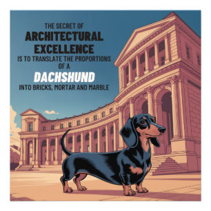 Het Geheim Van Architecturale Excellent Foto Afdruk