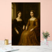 Het geheim van de heilige sleutel: renaissancistis acryl bord (Huwelijk)