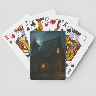 Het geheim van het heksenhuis in het bos pokerkaarten