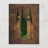 Het geheime Art. van de Tuin Briefkaart (Voorkant)