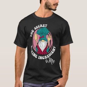 het geheime bakingrediënt is mij koekkerkoekje t-shirt