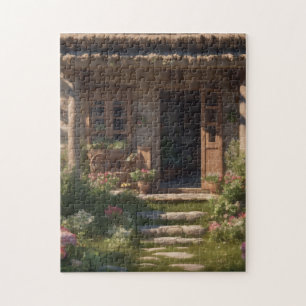 Het geheime dorp: rustieke huis puzzel