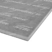 Het geheime ingrediënt is altijd liefdesmarmer har snijplank (Hoek)