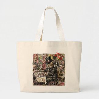 Het 'Geheime leven van katten' Rare katachtige ges Grote Tote Bag
