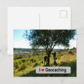 Het geheime voorgeheugen van de boomkater in Geoca Briefkaart (Voorkant / Achterkant)