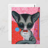 Het geheime woord briefkaart (Voorkant / Achterkant)