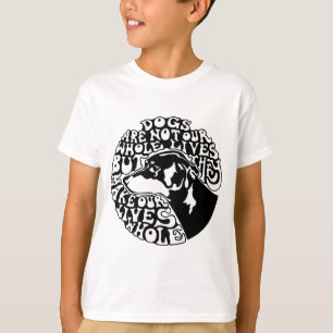 Het gehele leven - bw t-shirt