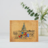 Het Geheugen van de kerstboom Feestdagenkaart (Staand voorkant)