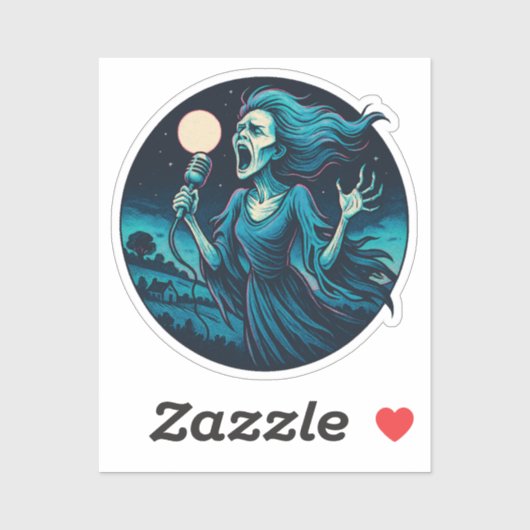Het gehuil van de Banshee Sticker (Vel)
