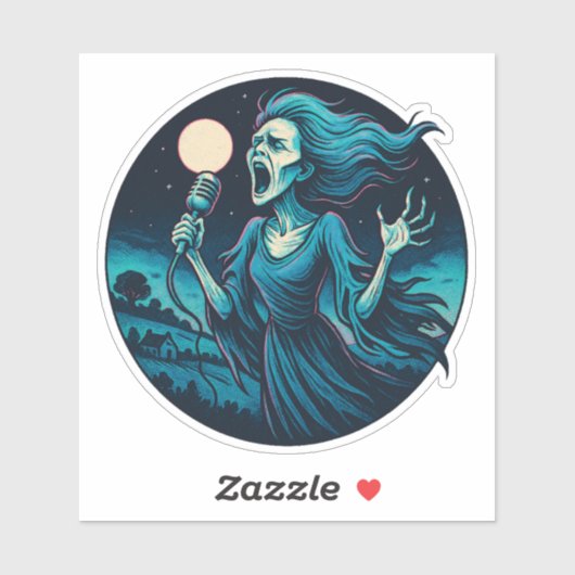 Het gehuil van de Banshee Sticker (Vel)