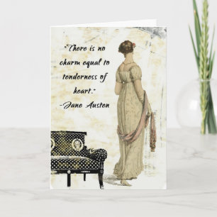 Het Geïnspireerde Ontwerp van Jane Austen Kaart