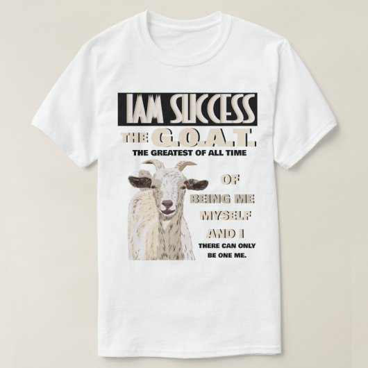 Het geiten T-shirt (Design voorkant)