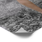 Het gekantelde bos poster (Hoek)