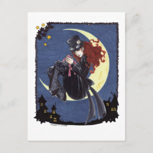 Het gekke briefkaart van de Hoedenmaker