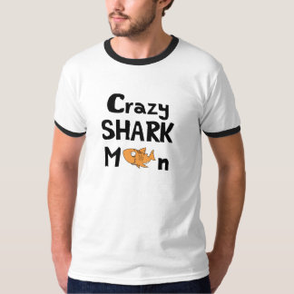 Het gekke shirt van het Man van de haai voor de ha