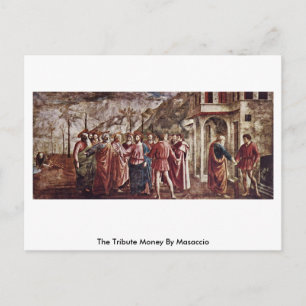 Het geld van Masaccio Briefkaart