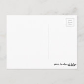 Het gele Bloem en Briefkaart van Druppeltjes (Achterkant)