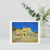 Het Gele Huis, Van Gogh Briefkaart (Staand voorkant)