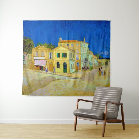 Het Gele Huis, Van Gogh Wandkleed (In Situ (horizontaal))