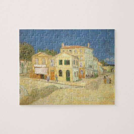 Het Gele Huis van Vincent van Gogh Legpuzzel (Horizontaal)