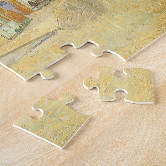 Het Gele Huis van Vincent van Gogh Legpuzzel (Zijkant)