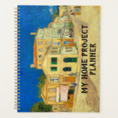 Het Gele Huis van Vincent Van Gogh Planner (Voorkant)