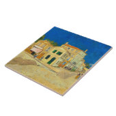 Het Gele Huis van Vincent Van Gogh Tegeltje (Zijkant)