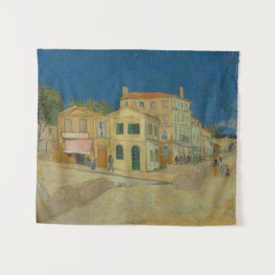 Het Gele Huis van Vincent van Gogh Wandkleed