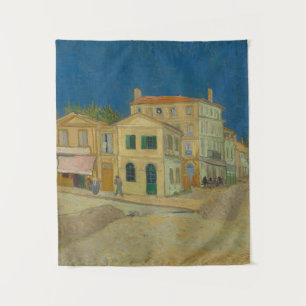 Het gele huis - Vincent van Gogh Wandkleed