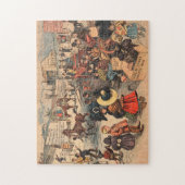 "Het gele Kind" Jigzaag Puzzle Legpuzzel (Verticaal)