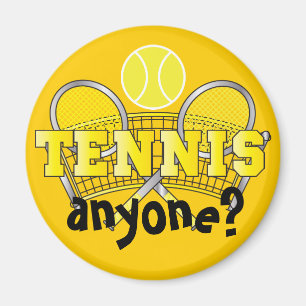 Het gele Tennis van iedereen? Magneet