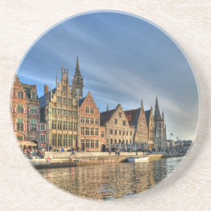 Het gelijk maken in Mijnheer Zandsteen Onderzetter