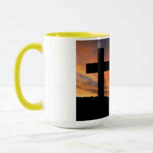 Het Geloof DwarsJesus Peace Love Destiny van het Mok