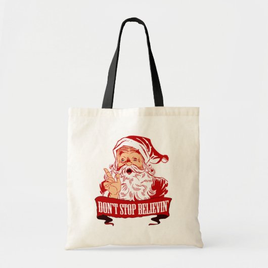 Het geloof in de Santa Tote Bag (Voorkant)
