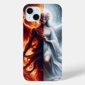 Het geloof van engelen Case-Mate iPhone case (Achterkant)