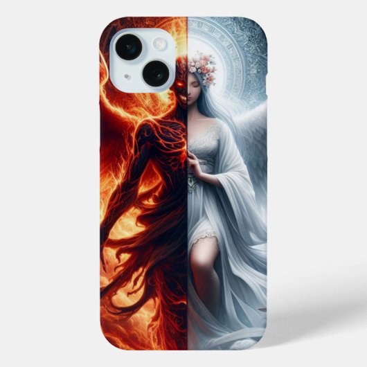 Het geloof van engelen Case-Mate iPhone case (Achterkant)