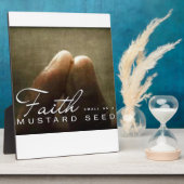 Het geloof zo klein als mosterdzaad fotoplaat (Zijkant)