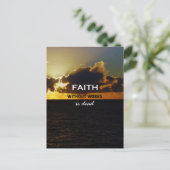 Het geloof zonder werken is dood briefkaart (Staand voorkant)