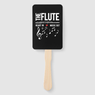 Het geluid in muziek handwaaier