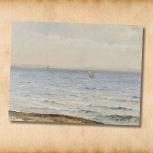 Het geluid - Uitzicht uit Ven (1892) Briefkaart