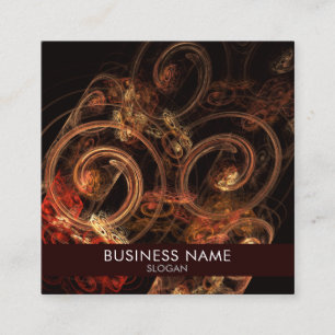 Het geluid van de Abstracte muziekkunst Vierkante Visitekaartje