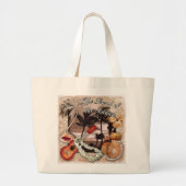 Het geluid van de eilanden grote tote bag (Voorkant)