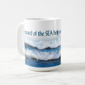 Het geluid van de Mok van de ZEE - Ocean Waves (Voorkant links)