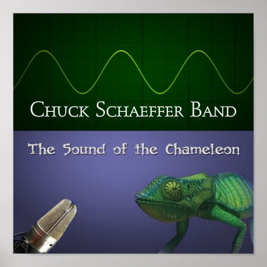 Het geluid van het Poster Chameleon (Voorkant)