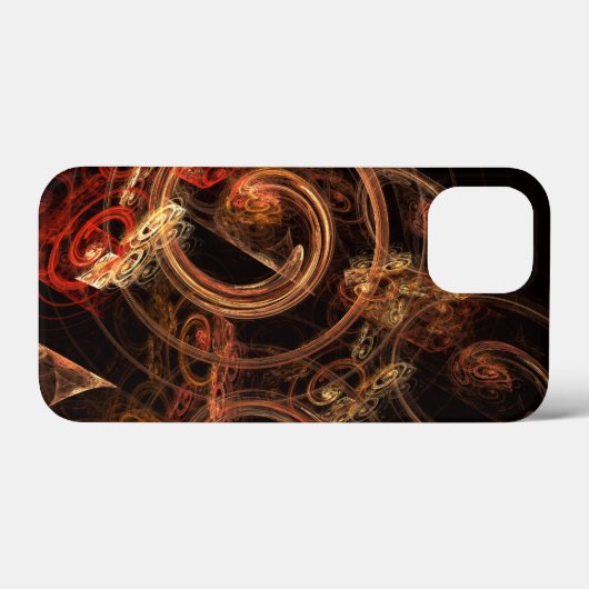Het geluid van muziek Abstracte kunst Case-Mate iPhone Case (Achterkant (horizontaal))