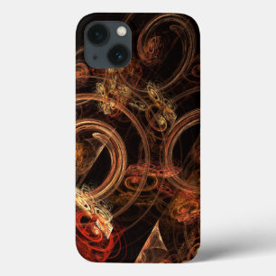 Het geluid van muziek Abstracte kunst iPhone 13 Hoesje
