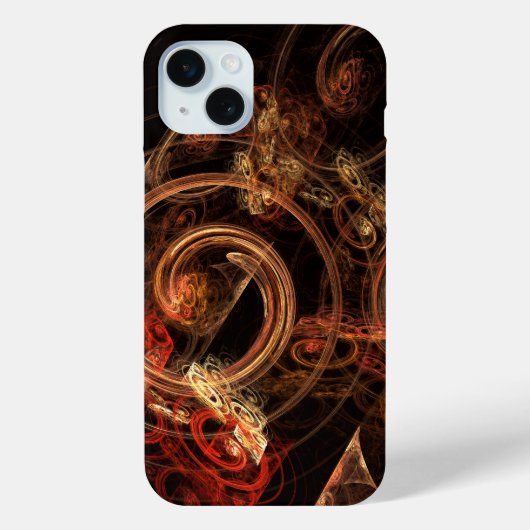 Het geluid van muziek Abstracte kunst Case-Mate iPhone Case (Achterkant)
