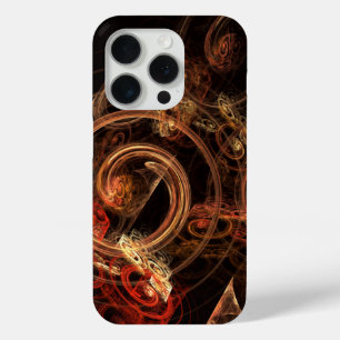Het geluid van muziek Abstracte kunst iPhone 15 Pro Case
